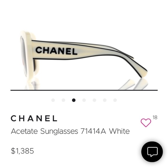 CHANEL Acetate Sunglasses - Picture 2 of 9
